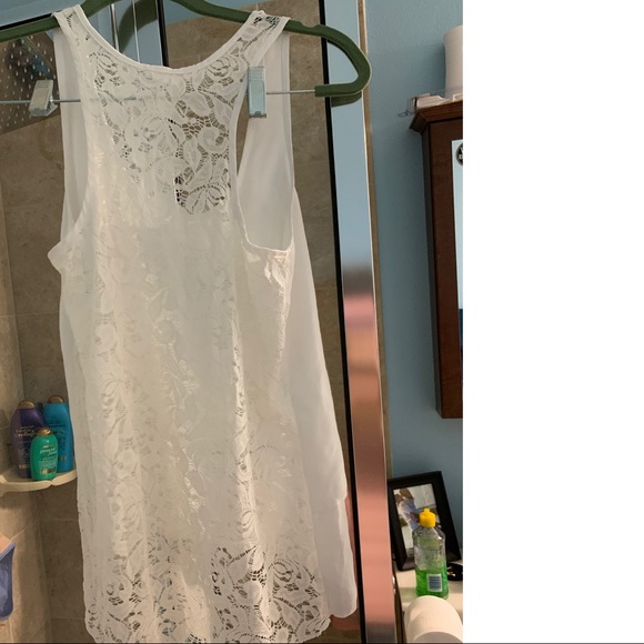 Rainbow high low tank top - Picture 2 of 3